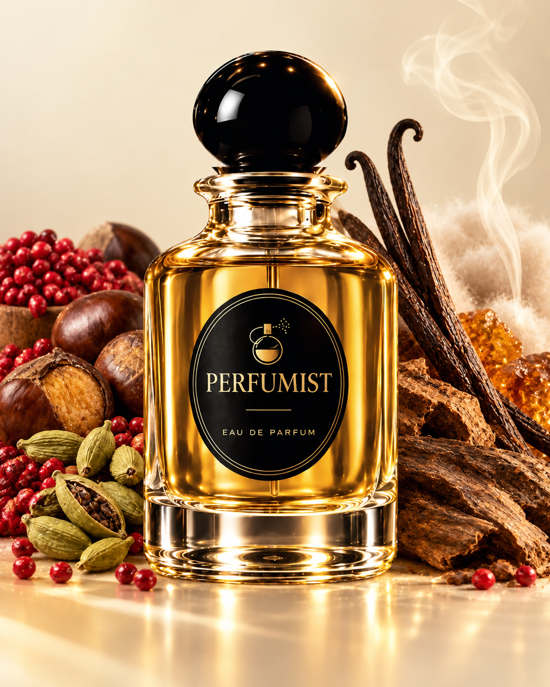 Boundless Unity fragrance notes and accords: Pink pepper · cardamom · chestnut, Vanilla · amberwood · musk