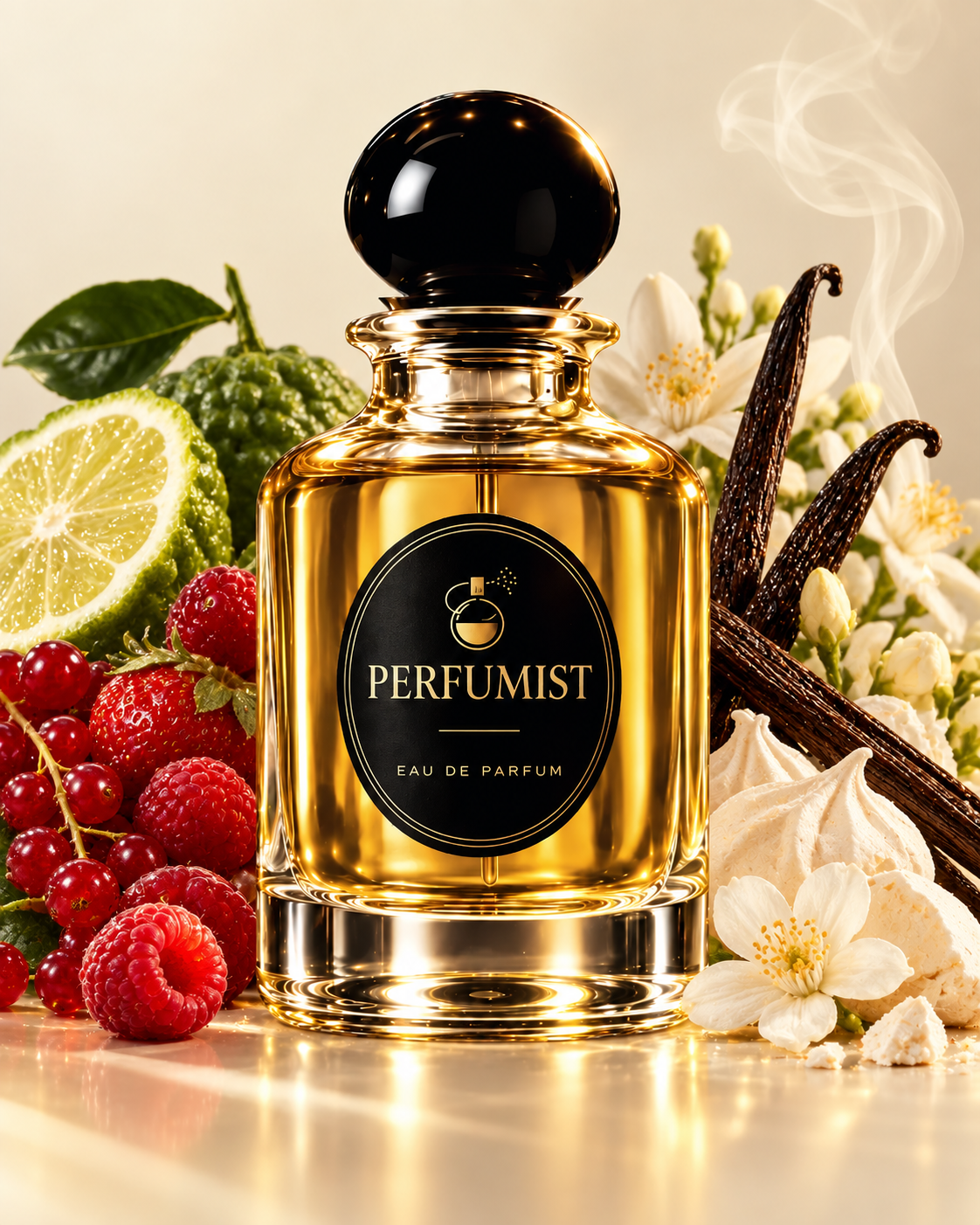 Celestial Empress fragrance notes and accords: Red berries · bergamot · white flowers, Vanilla · meringue · soft musk