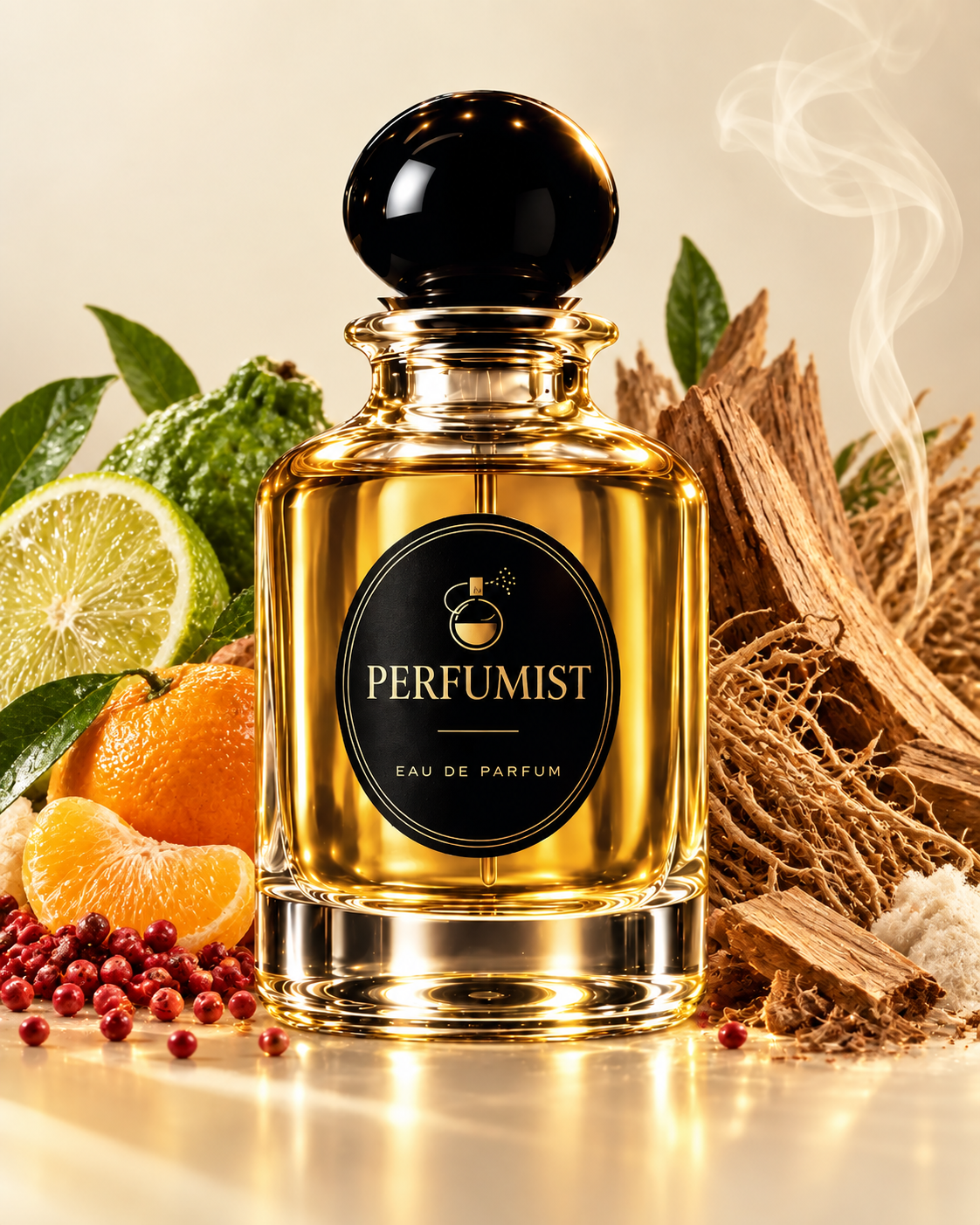 Cosmic Stream fragrance notes and accords: Mandarin · bergamot · pink pepper, Vetiver · woods · musk