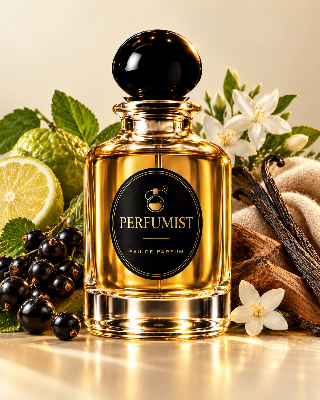 Eternal City Female fragrance notes and accords: Blackcurrant · bergamot · jasmine, Bourbon vanilla · cashmeran · woods