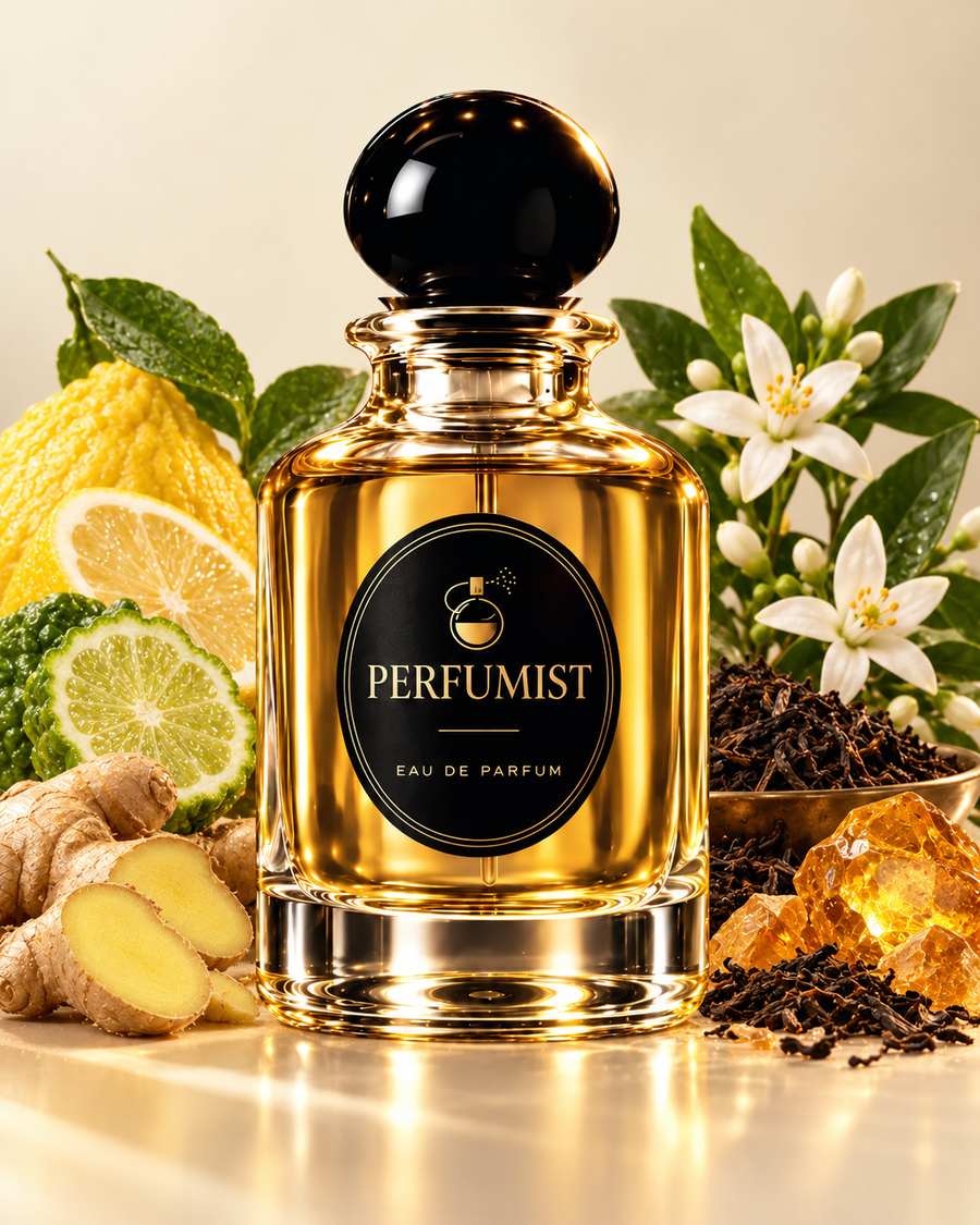 Infinite Dreams fragrance notes and accords: Citron · bergamot · ginger, Black tea · neroli · ambrox