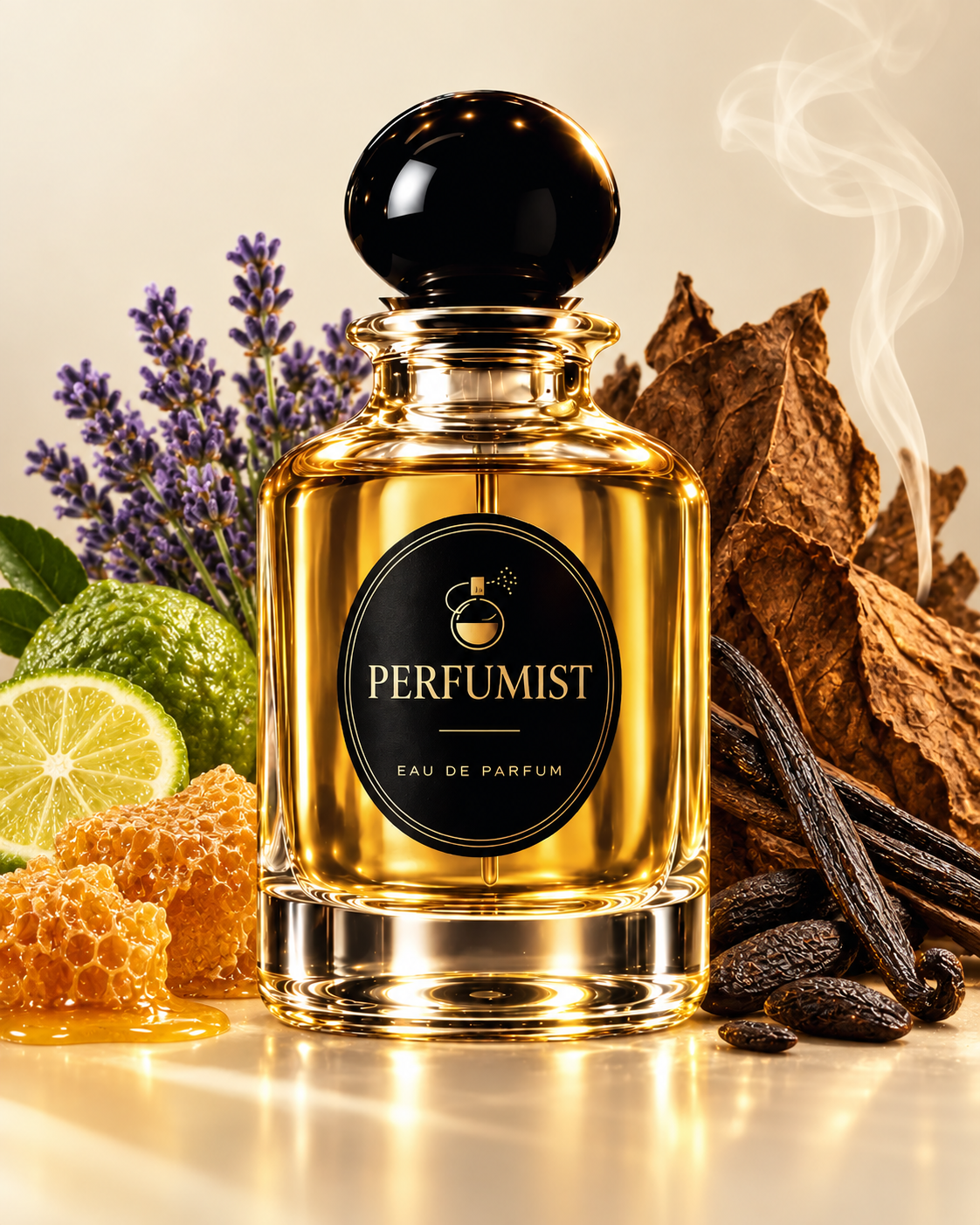 Naxos fragrance notes and accords: Lavender · bergamot · honey, Tobacco · vanilla · tonka