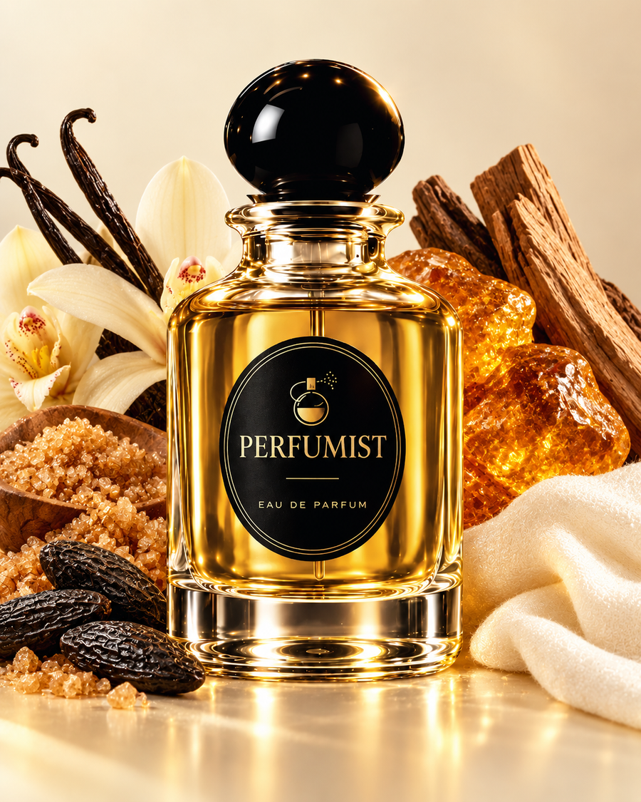 Sweet Bean 28 fragrance notes and accords: Vanilla orchid, brown sugar, tonka, amber woods and musk
