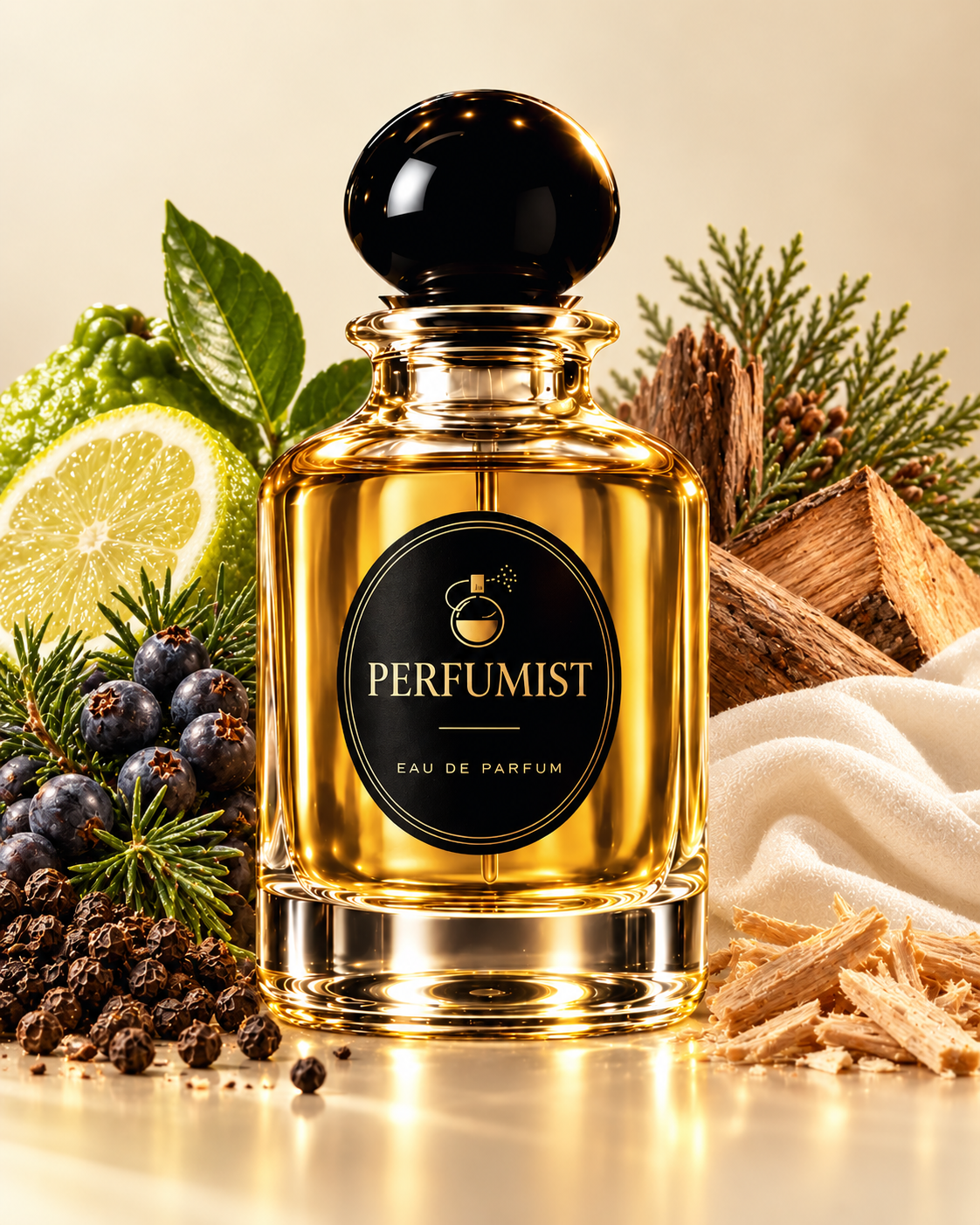 Valiant Spirit fragrance notes and accords: Bergamot, juniper, pepper, cedarwood, musk and soft woods